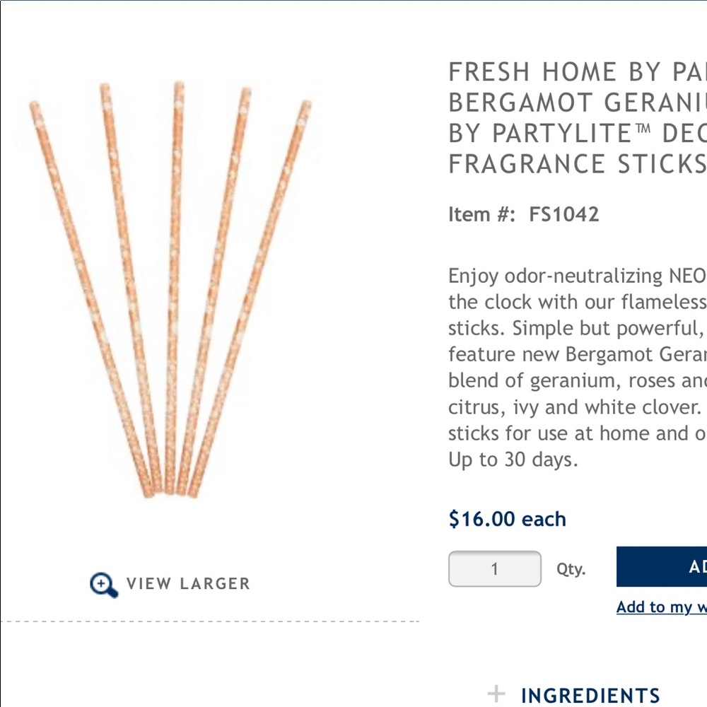 Flameless scent stick picture frame with sticks